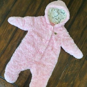 Juicy Couture baby faux fur winter suit pram